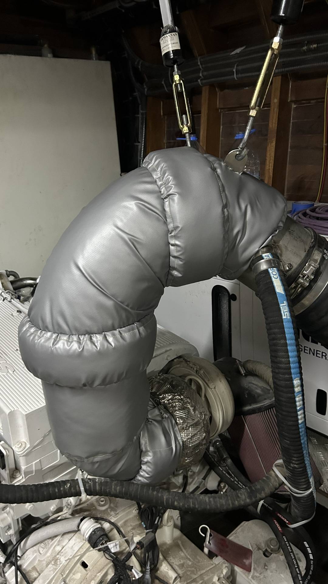 Egzoz İzolasyon Ceketi