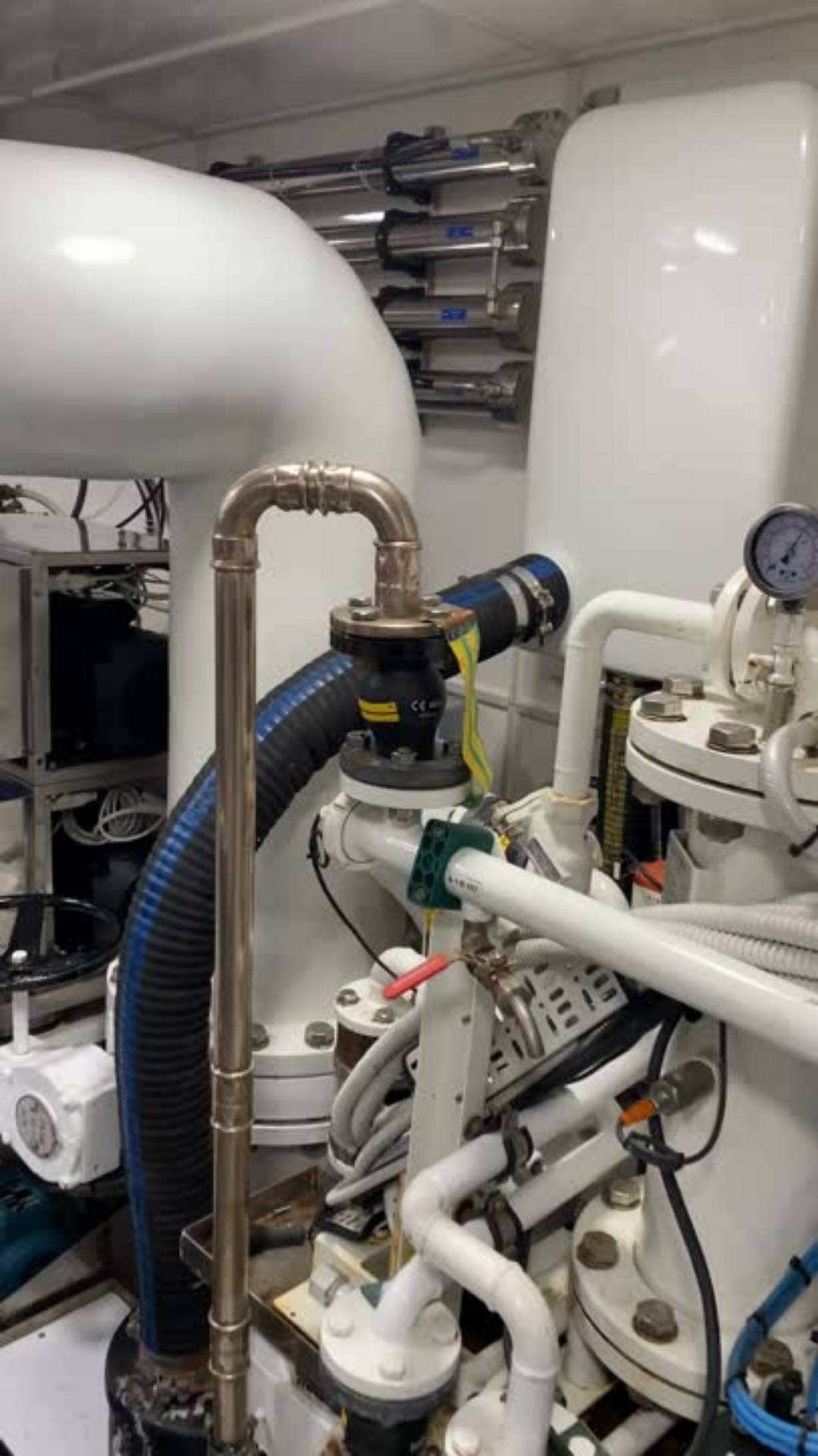 Jeneratör Egzoz Kurum Filtreleme Sistemi