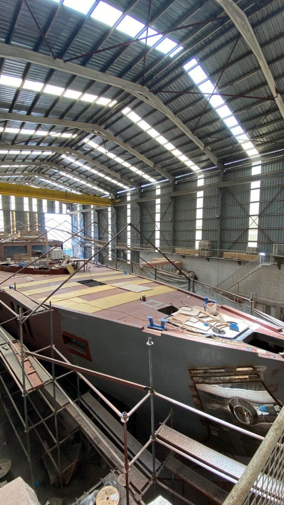 Tekne Yat Gemi Yeni İnşa Montaj